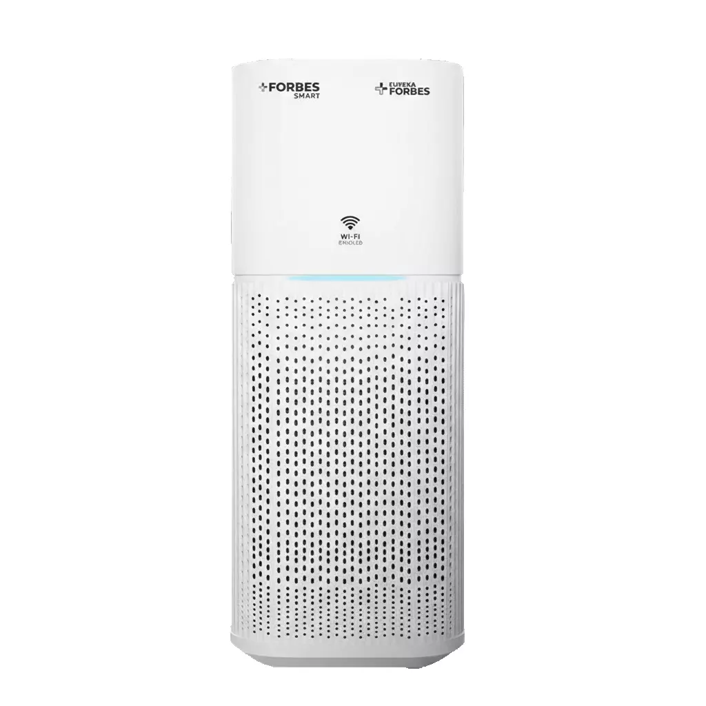 Forbes 355 Surround 360° Air Purifier True HEPA H13 Filter 4 Stage Purification Up to 480 Sq. Ft. Coverage Area, White