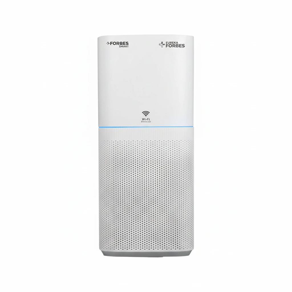 Forbes Smart 500 Surround 360° Air Purifier True HEPA H13 Filter 4 Stage Purification Up to 670 Sq. Ft. Coverage Area, White