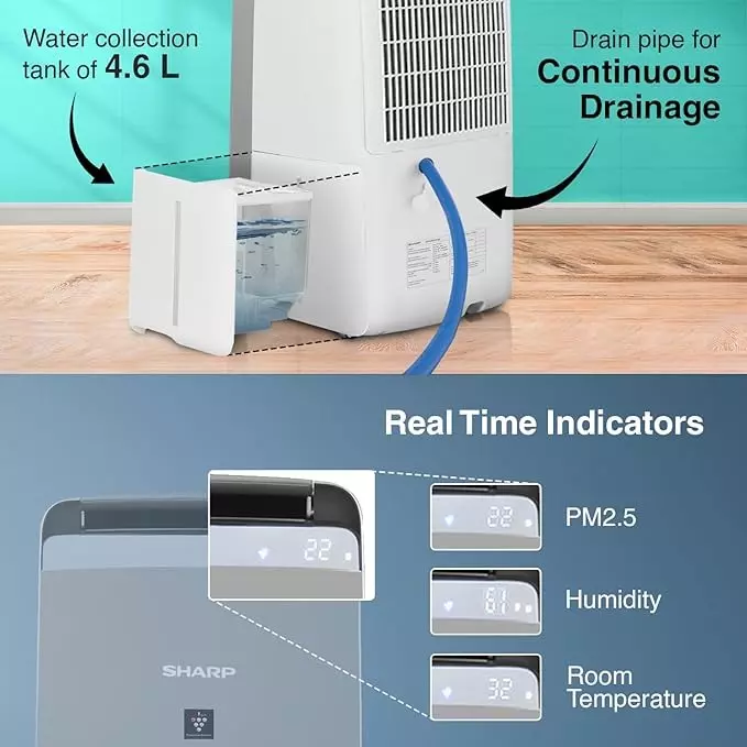 sharp-air-purifier-dehumidifier-with-27-lday-dehumidification-capacity-720-sq-ft-coverage-area-and-hepa-filter-in-silver-color-dw-j27fm-s