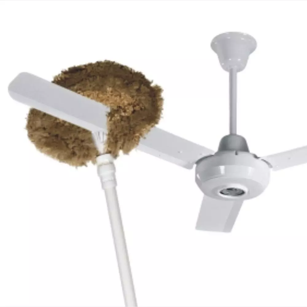 Vimal Roma 2 in 1 Broomstick with Extendable Plastic Handle Multicolor 18x160 cm for Floor & Wall Cleaning