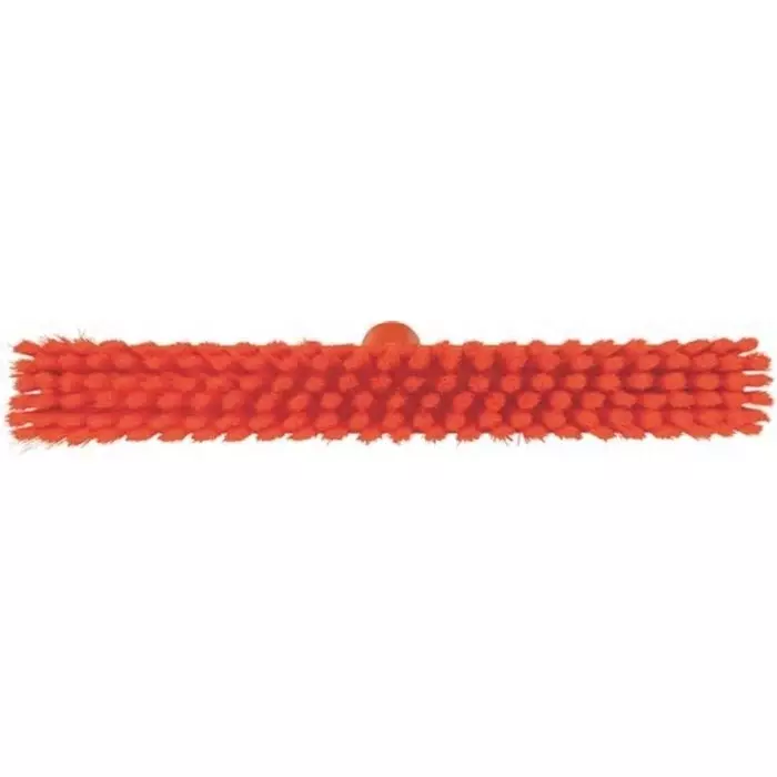 VIKAN Broom Orange With Polyester, Polypropylene & Stainless Steel Bristles for General Purpose, 31798