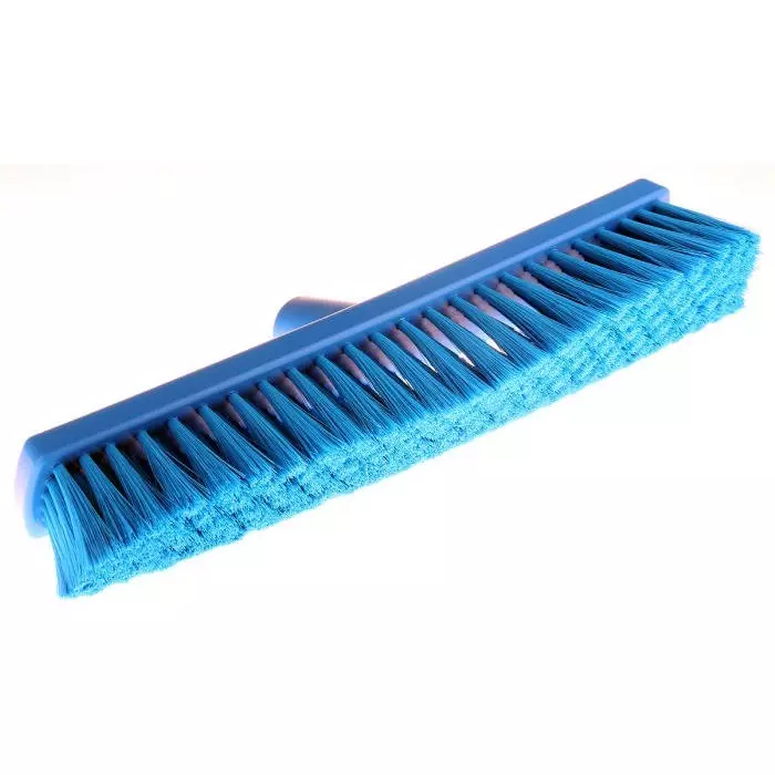 VIKAN Broom Blue with PET Bristles for General Purpose, 31793