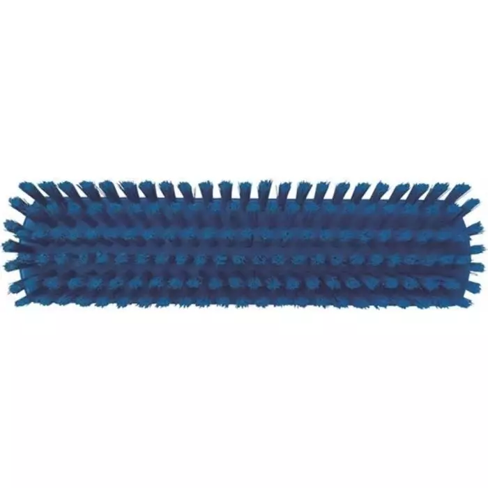VIKAN Broom Blue With Polyester, Polypropylene & Stainless Steel Bristles for Deck washer brush, 70603