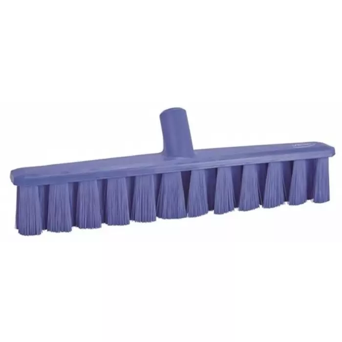 VIKAN Broom Orange With Polyester, Polypropylene & Stainless Steel Bristles for General Purpose, 31797