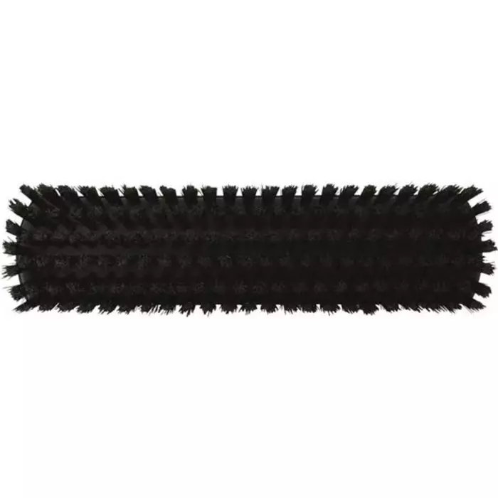 VIKAN Broom Black With Polyester, Polypropylene & Stainless Steel Bristles for Deck washer brush, 70609