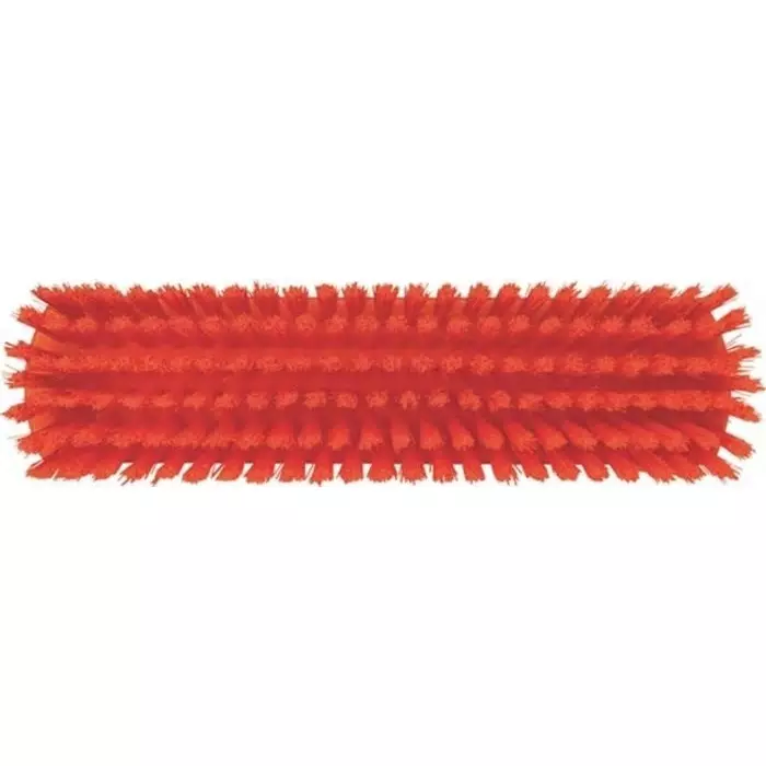 VIKAN Broom Orange With Polyester, Polypropylene & Stainless Steel Bristles for Deck washer brush, 70607