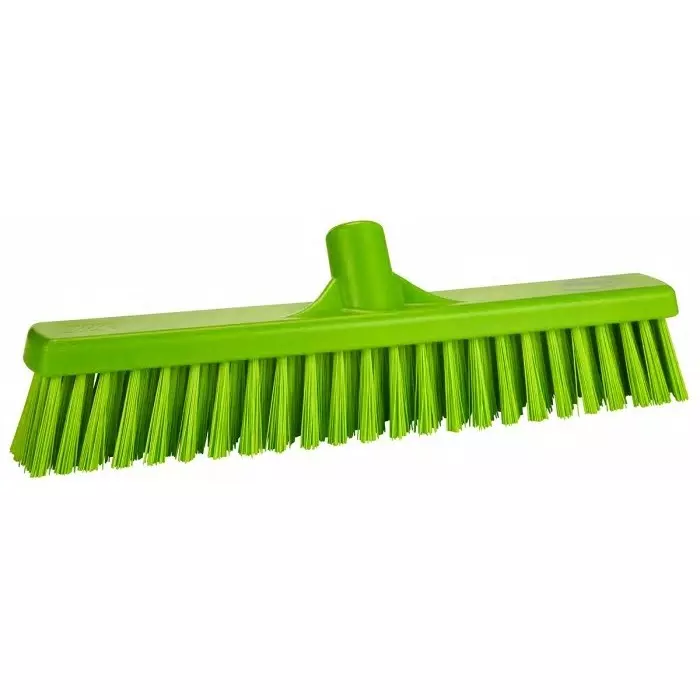 VIKAN Broom Green With PET Bristles, 317477
