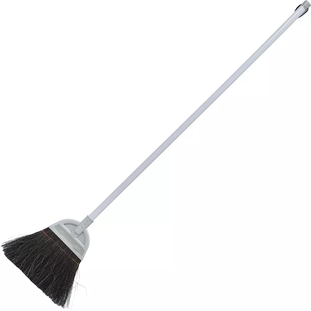 MonotaRO Black Fern Broom With Long Handle Gray 27 mm Length, 13167790