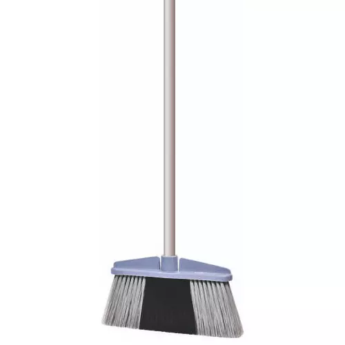 GENERIC Mini Broom XL 106 cm Plastic Powder Coated Handle Rod, UB05 (Pack of 12)