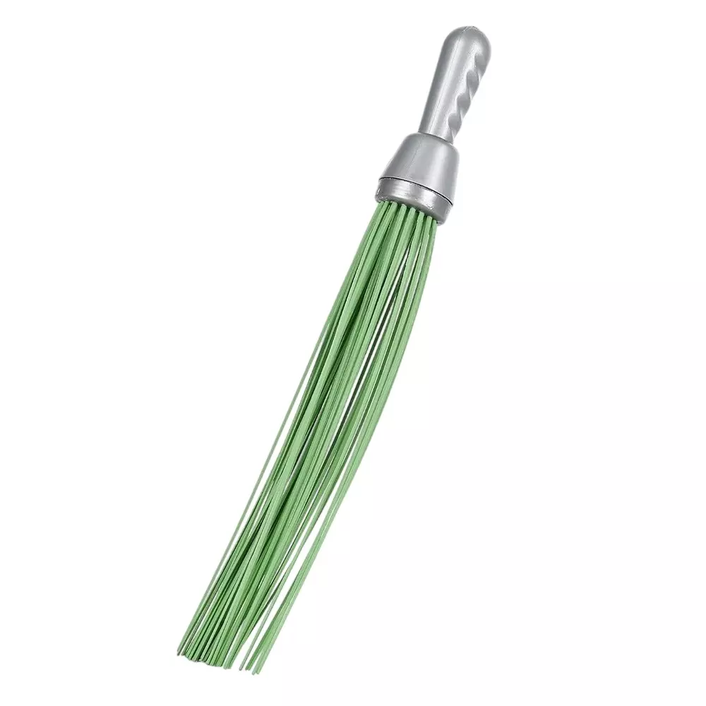 Gala Chandra Kharata Broom Green & Silver Plastic Brush & Handle Material for Home & Office Use