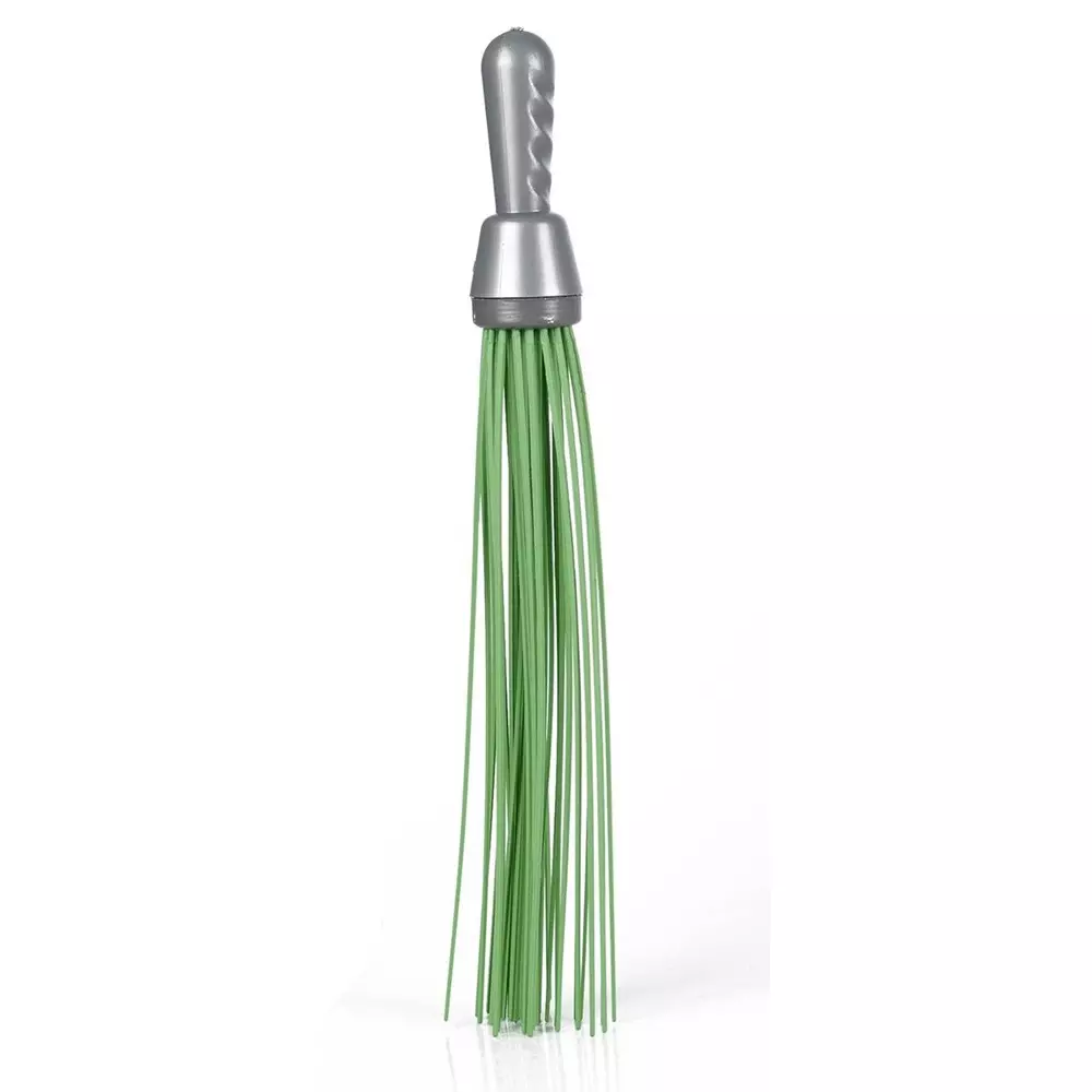 Gala Chandra Kharata Broom Green & Silver Plastic Brush & Handle Material for Home & Office Use