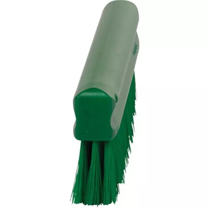 VIKAN Broom Green With Polyester, Polypropylene & Stainless Steel Bristles for General Purpose, 45823