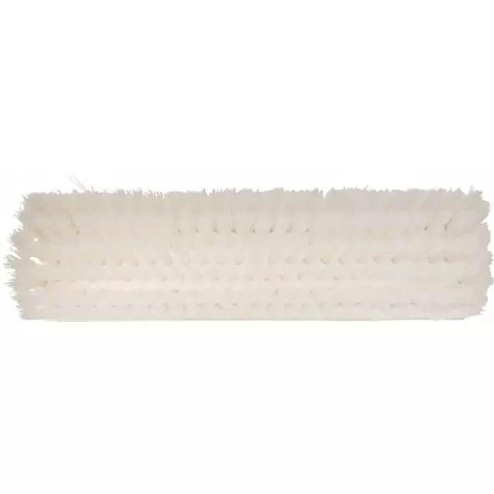 VIKAN Broom White With Polyester, Polypropylene & Stainless Steel Bristles for General Purpose, 70685