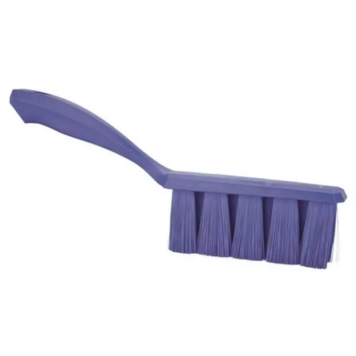 VIKAN Broom Violet With Polyester, Polypropylene & Stainless Steel Bristles for General Purpose, 45822
