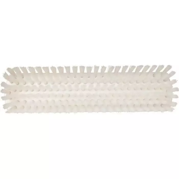 VIKAN Broom White With Polyester, Polypropylene & Stainless Steel Bristles for Deck washer brush, 70605