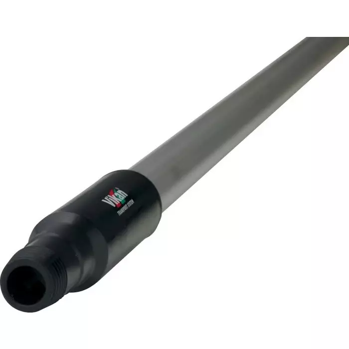 VIKAN Black Anodised Aluminium Polypropylene Broom Handle 1.5m, 293752