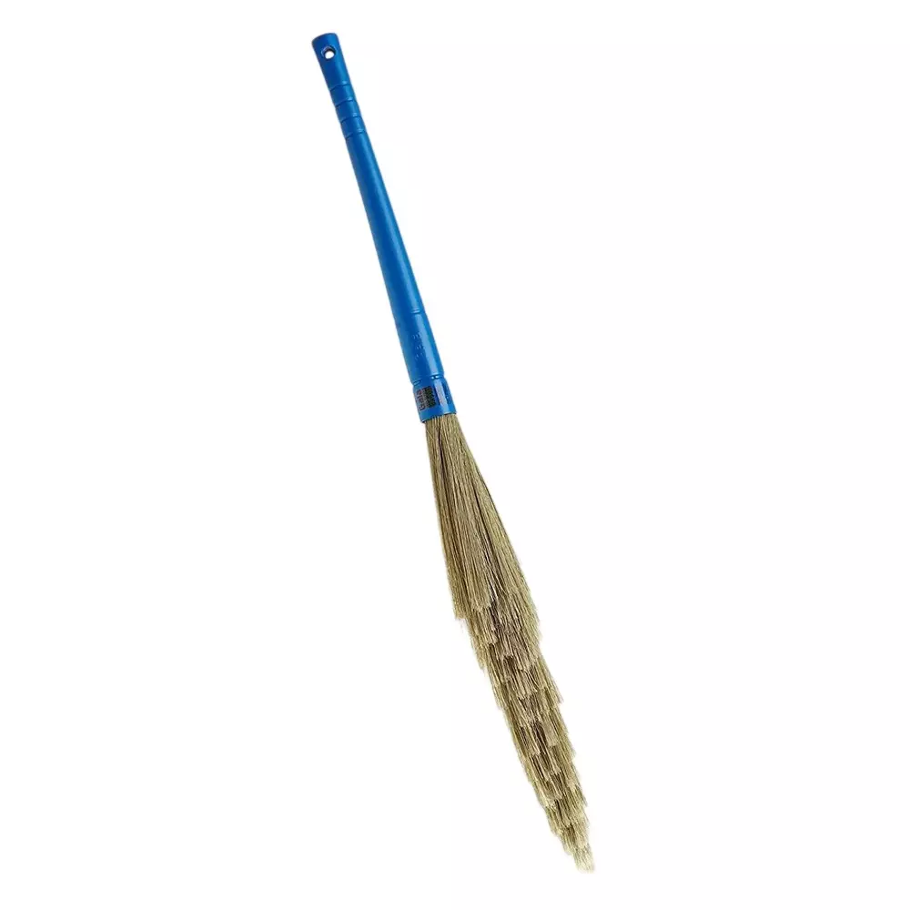 Gala Modular No Dust Broom XL Size Blue Fiber Brush Material Plastic Handle Material 100 cm for Home & Office Use