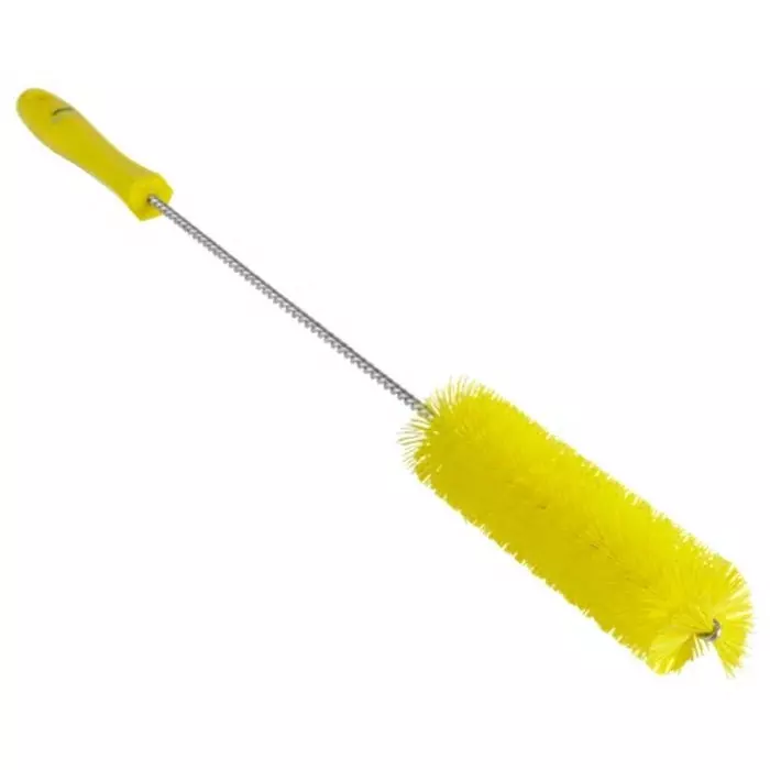 VIKAN Bottle Brush Polyester Yellow 40x510 mm (Dia.xLength), 53786