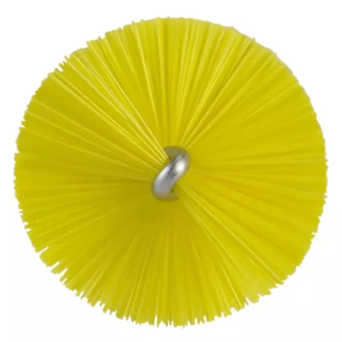 VIKAN Bottle Brush Polyester Yellow 40x510 mm (Dia.xLength), 53786