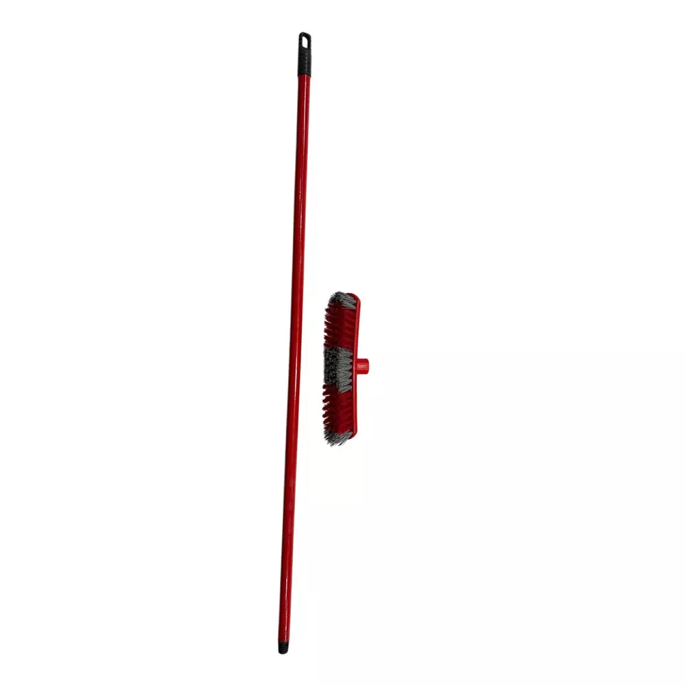 Genric 11 Inch Tiles Cleaning Brush with Rod