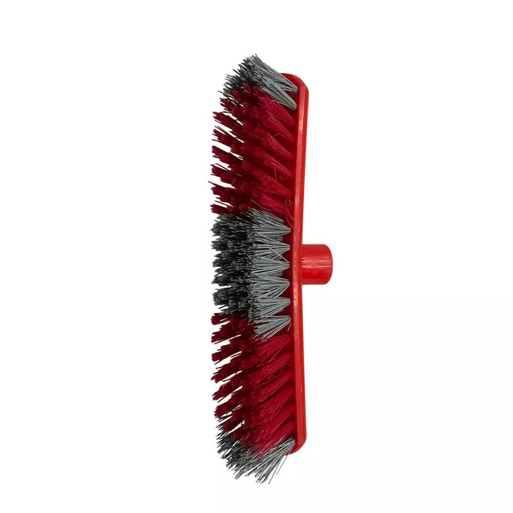 Genric 11 Inch Tiles Cleaning Brush with Rod