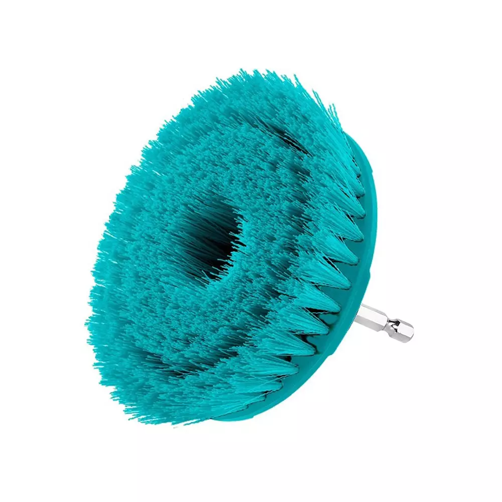 Total Medium Bristle Brush 100 mm (4 inch) Size 6.35 mm (1/4 inch) Shank, TACM1041