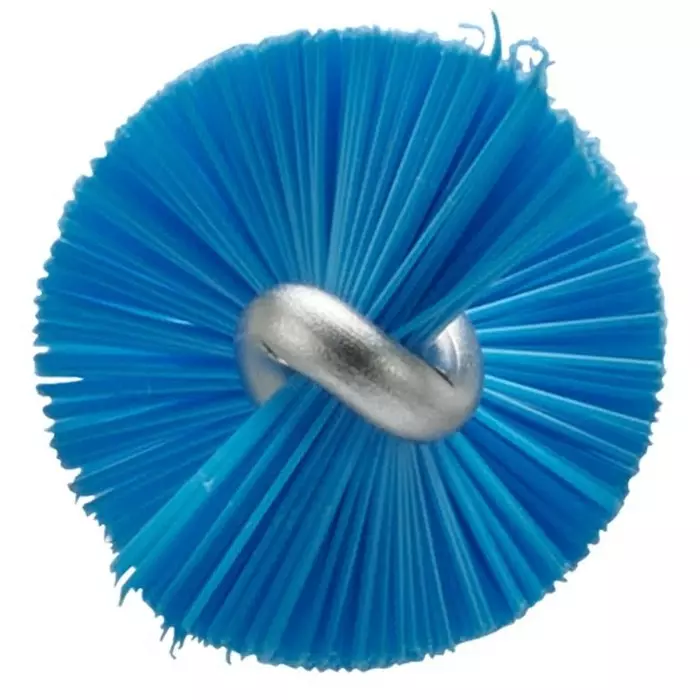 VIKAN Bottle Brush Polyester Blue 15x310 mm (Dia.xLength), 53603