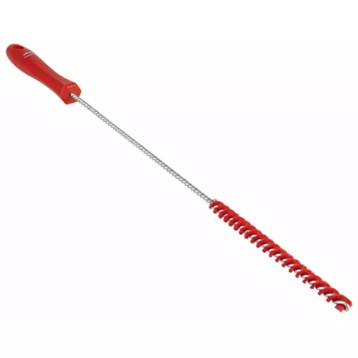 VIKAN Bottle Brush Polypropylene Red 10x480 mm (Dia.xLength), 53754