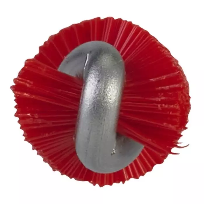 VIKAN Bottle Brush Polypropylene Red 10x480 mm (Dia.xLength), 53754