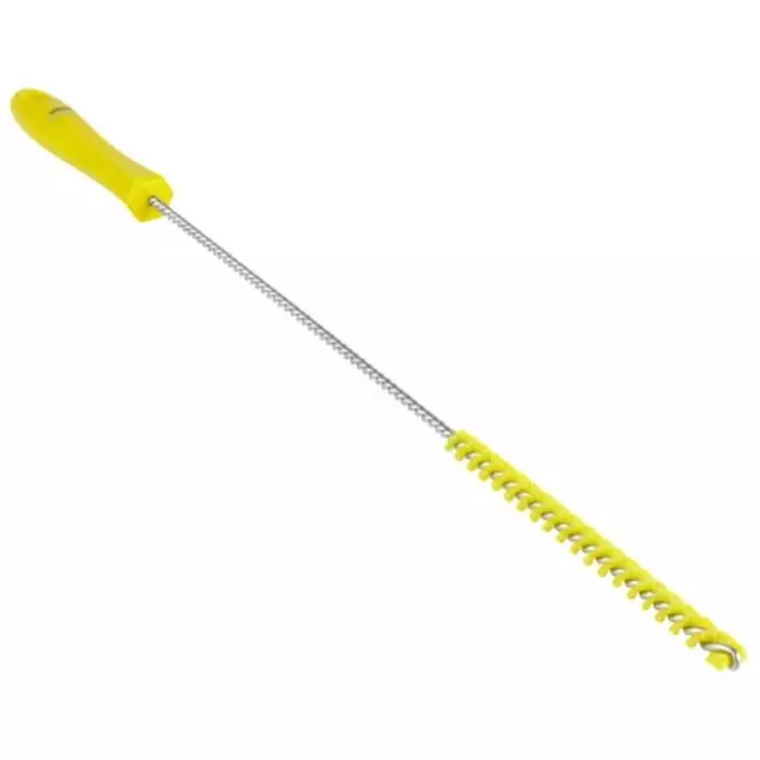 VIKAN Bottle Brush Polypropylene Yellow 10x480 mm (Dia.xLength), 53756