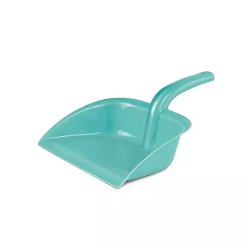 GENERIC Dustpan Short Handle Plastic Assorted Color for Multipupose Use (Pack of 6 Pcs)