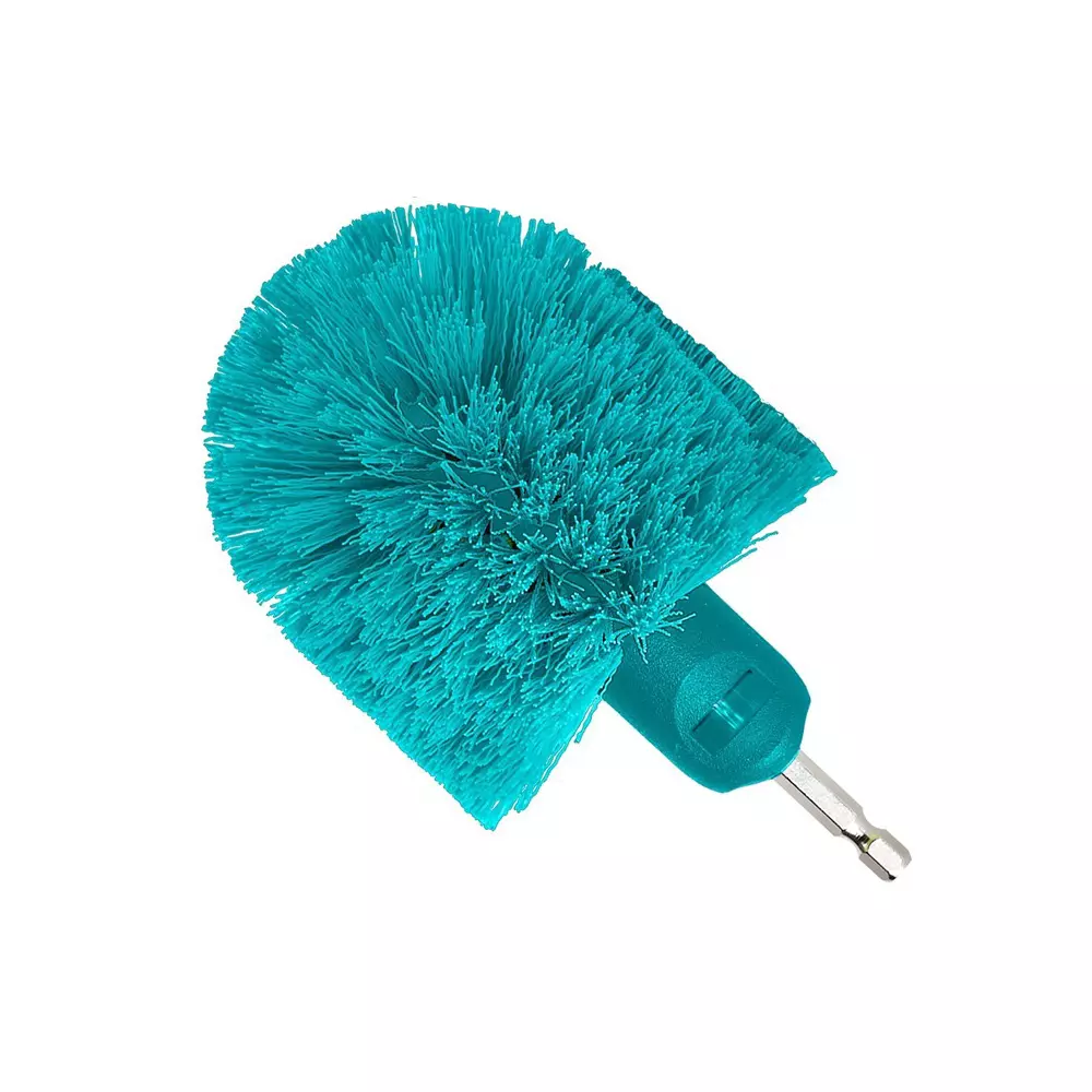 Total 360° Medium Bristle Brush 89 mm (3.5 inch) Size 6.35 mm (1/4 inch) Shank, TACM1360
