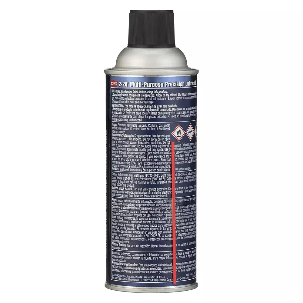 CRC 2-26 Multipurpose Spray Cleaner 400 ml Aerosol
