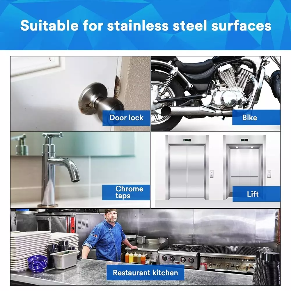 3M Stainless Steel Cleaner & Polish 621 ml Aerosol Form Citrus