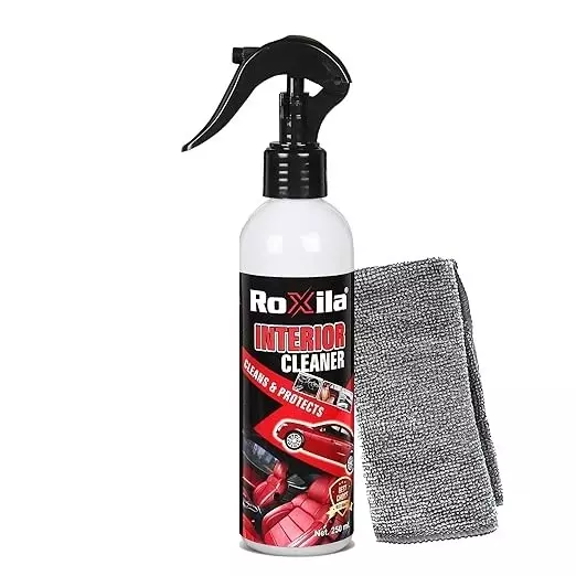 Roxila Interior Cleaner Spray 250 ml Bottle Liquid for Shining & Polishing Car
