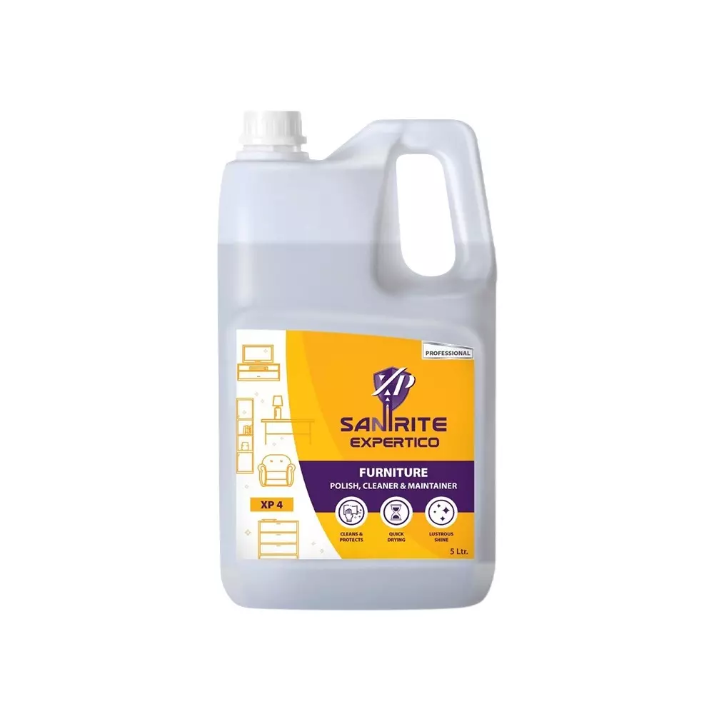 Sanirite Furniture Polish And Maintainer 5 L Capacity, XP-Wood4