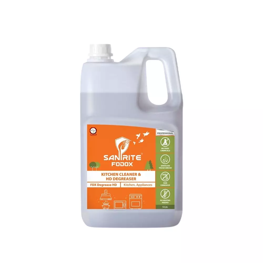 Sanirite Foaming Heavy Duty Degreaser 5 L Capacity, FDX-DegreaseHD