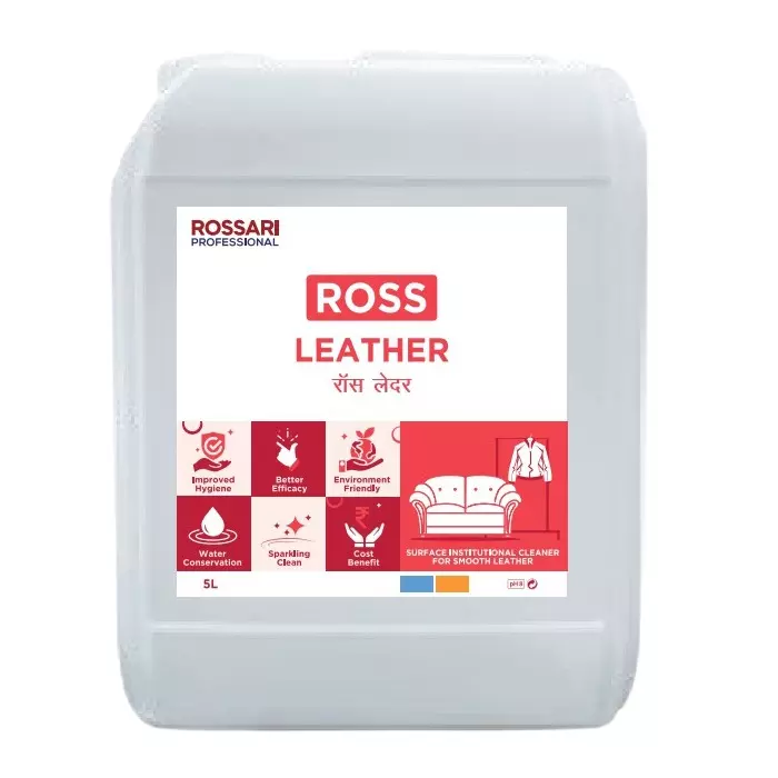 Ross Leather Cleaner Liquid 5 L Can, ROSS LEATHER
