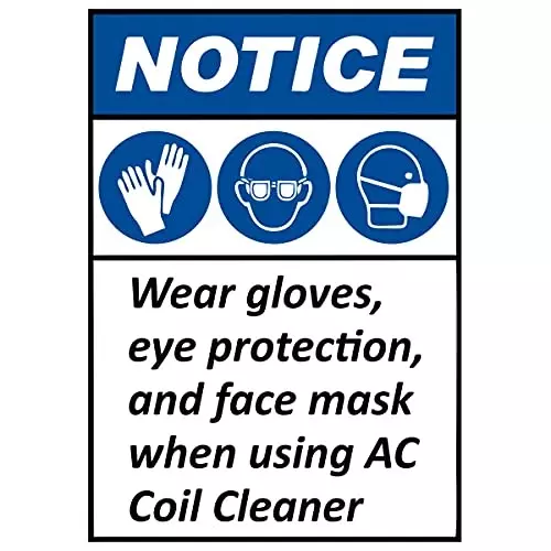 TetraClean Alkaline-Based AC Coil Cleaner 500 ml Unscented High Foaming, Residue Free for Aluminum & Copper Coils (Pack of 3)