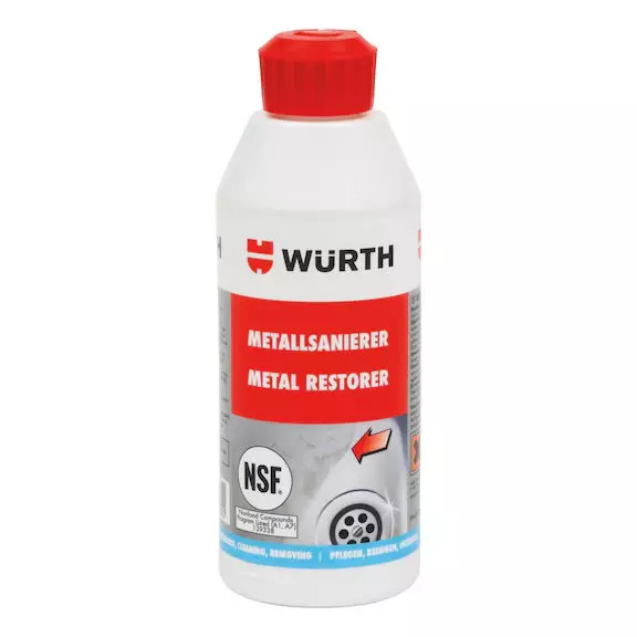 Wuerth Metal Restorer Oil Fatty Alcohols Based Bottle 286 ml White for Industrial Use