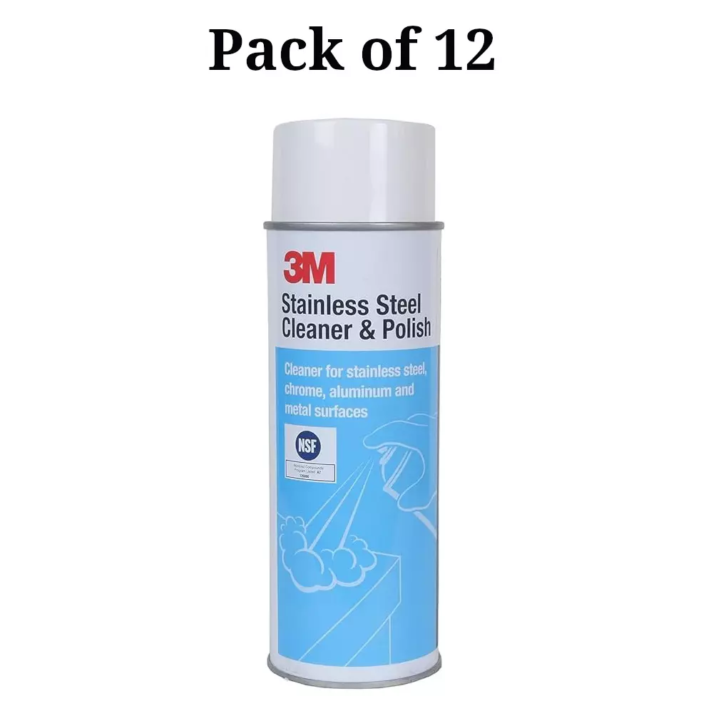 3m-600-g-each-stainless-steel-cleaner-liquid-spray-can-for-removing-dirt-finger-prints-grease-residues-etc-pack-of-12