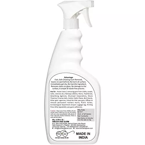 TetraClean Pen Ink and Marker Stain Remover 500 ml High Efficiency Non-Toxic for Carpet, Upholstery, Clothing, Wall and More