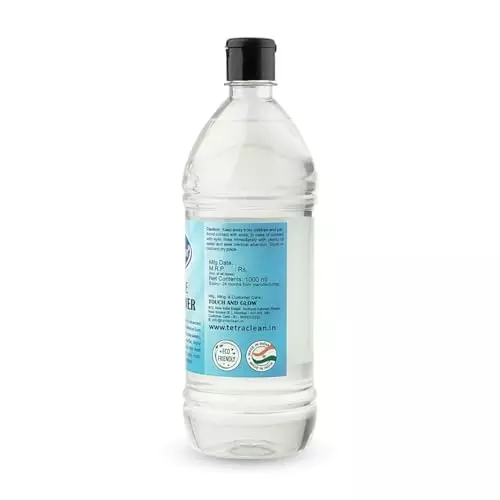 TetraClean Adhesive and Gum / Stain Remover 1 L Unscented All Skin Fragrance Free for Clothes, Carpet, Wall, Utensils, etc.