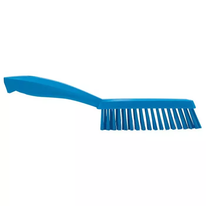 VIKAN Scrubbing Brush PET Extra Hard 33 mm Bristle Length Blue, 41953