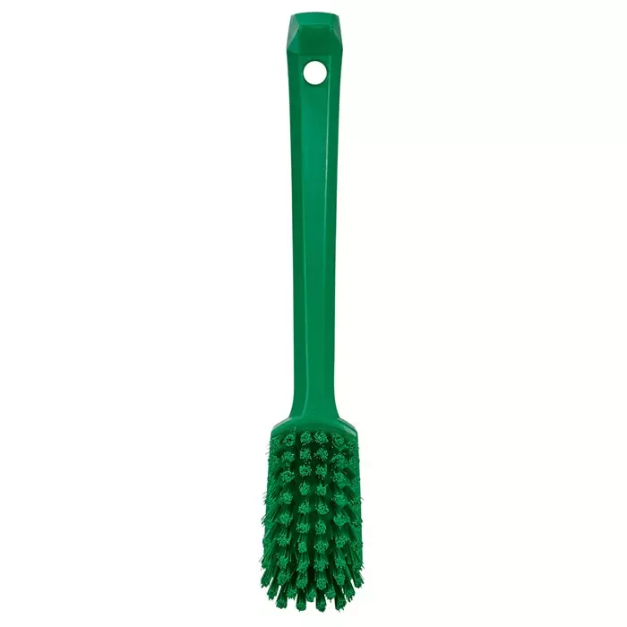 VIKAN Scrubbing Brush PET Medium 22 mm Bristle Length Green, 30882
