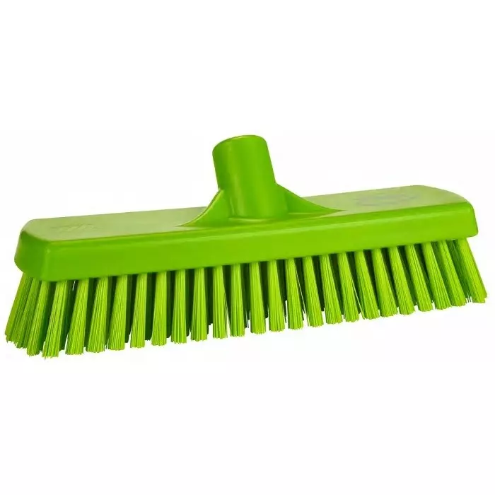 VIKAN Scrubbing Brush PET Hard 46 mm Bristle Length Green, 706077