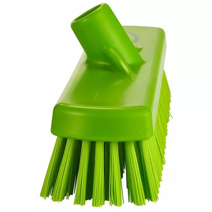VIKAN Scrubbing Brush PET Hard 46 mm Bristle Length Green, 706077