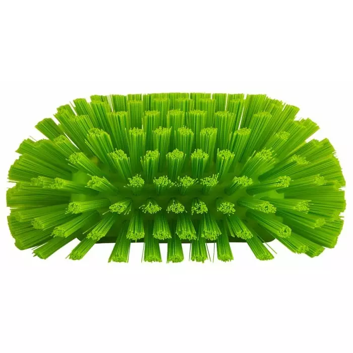 VIKAN Scrubbing Brush PET Hard 40 mm Bristle Length Green, 703777