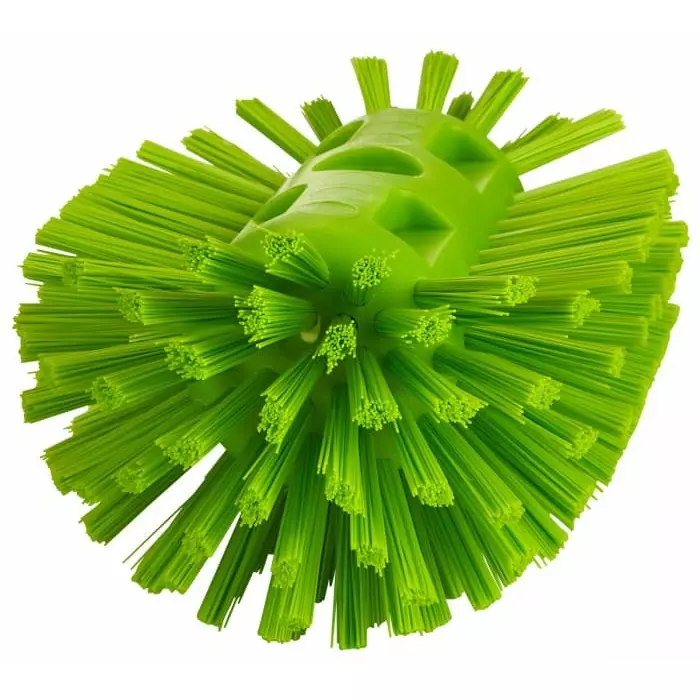 VIKAN Scrubbing Brush PET Hard 40 mm Bristle Length Green, 703777
