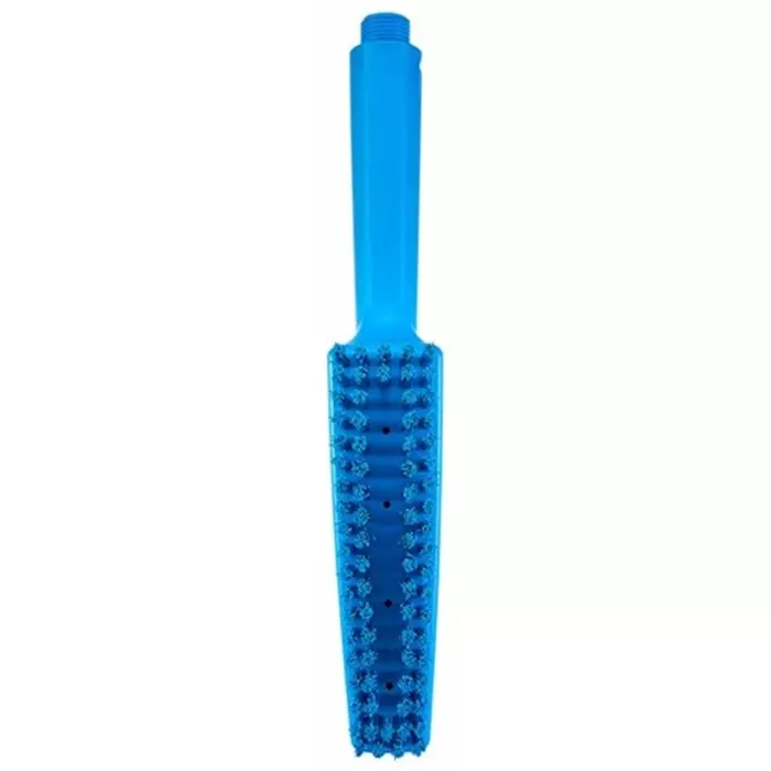 VIKAN Hand Brush Hard Polyester, Polypropylene & Stainless Steel Bristles Blue 25 mm, 70573